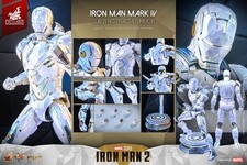 Hot Toys Marvel Iron Man Mark IV Sub-Zero Fractal Armor 1 6 Action Figure New