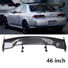47 Fiber Rear Trunk Spoiler Wing Adjustable Gt-style For Honda Prelude 97-01