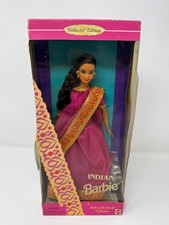 1995 Indian Barbie Dolls of the World Collector Edition Mattel 14451 Damaged Box