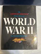 Book The American Heritage Picture Of World War II By C.L. Sulzberger WW2 