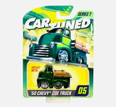 2025 CAR TUNED Series 7 '50 Chevy COE Truck #05 Green MGA Diecast