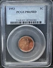 1953 PROOF LINCOLN WHEAT CENT PCGS PR65RD