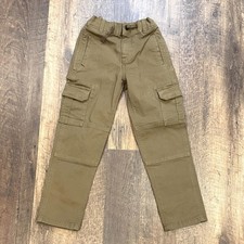 Sonoma Kids Cargo Pants in Brown Boys 7 with adjustable waist band