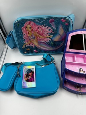 Fantasymodel Topmodel Konvolut Umhängetasche, Handtasche + Handytasche, Schmuck