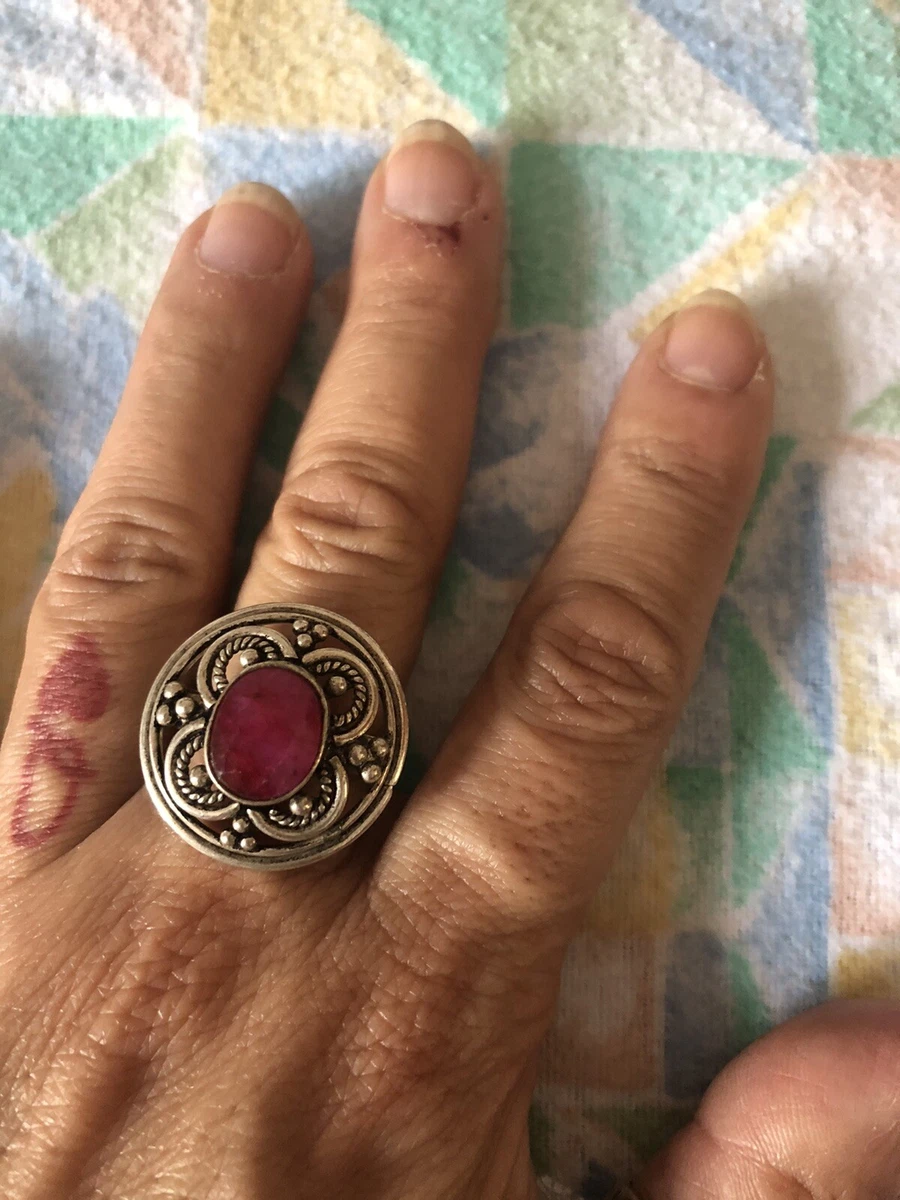 Anello radice di best sale rubino