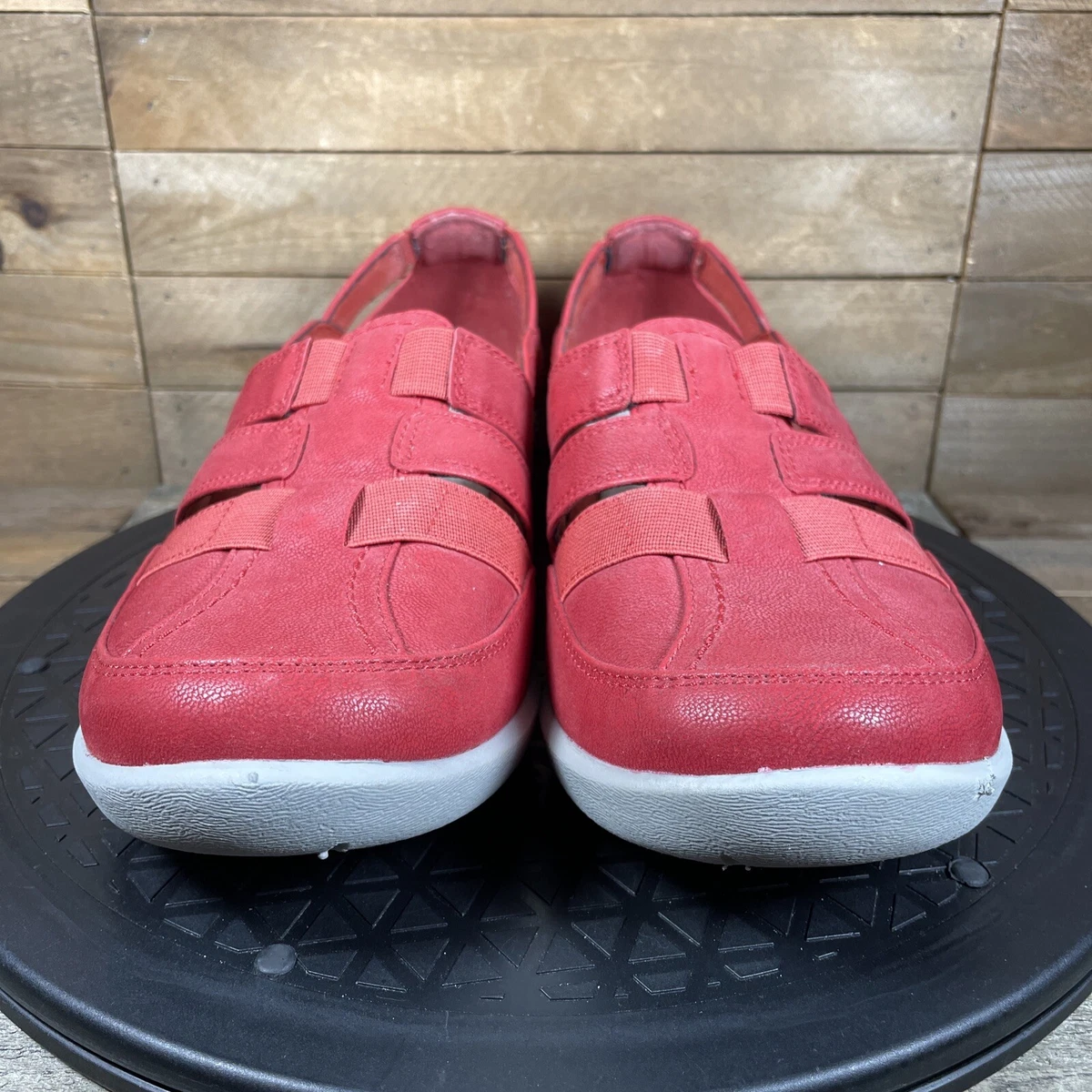 Clarks sillian stork red sales