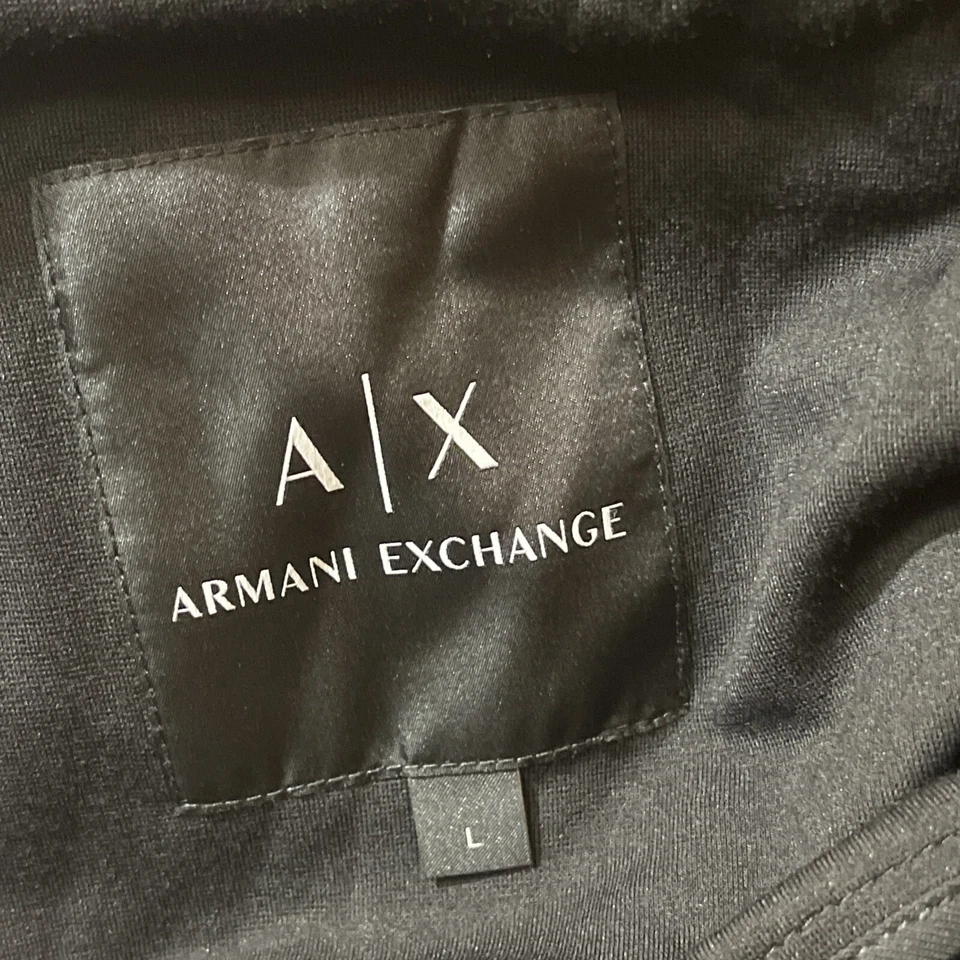 Blazer de nailon Armani Exchange edición limitada We Beat as One Strech para hombre nuevo con etiquetas Foto 4 de 4