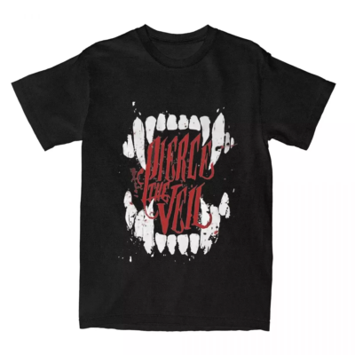 T-shirt Pierce The Veil - Cadeau Pour Fans - Noir - Gildan - Tailles S à 5XL - Neuf étiqueté