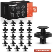 A-Premium 20x 7mm Nylon Front Fender Bumper Retainer Clips Push-Type for Toyota