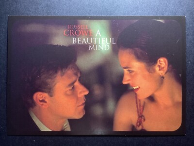 MOVIE / FILM POSTCARD, A Beautiful Mind  Russell Crowe, 2002