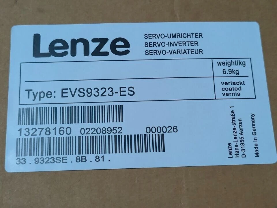 Variador De Frecuencia Lenze ESV751N02YXB AC Tech - Nuevo, Stock USA, Para Motores