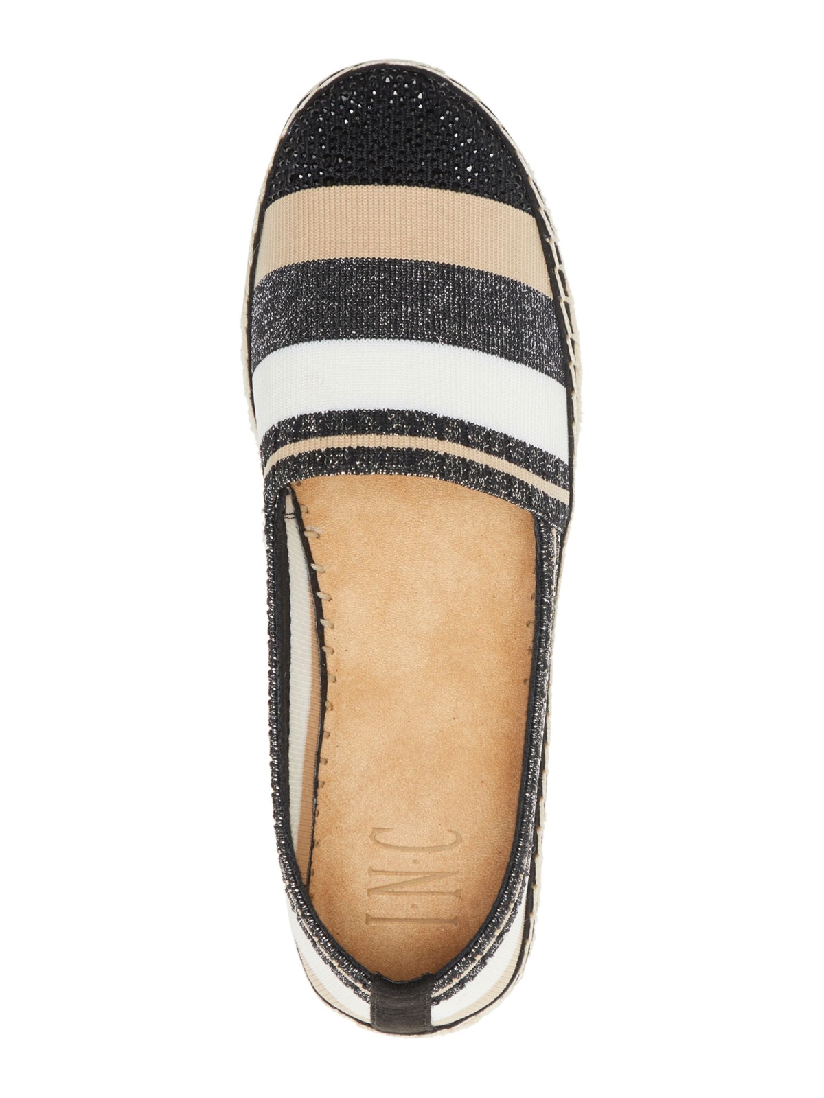INC Женские бежевые носки с эффектом памяти Corvina на платформе Slip On Shoes 95 М 2490₽
