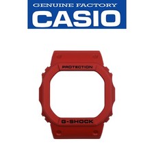 CASIO G-SHOCK Watch Band Bezel Shell DW-5600P-4 DW-5600DA-4 RED Rubber Cover