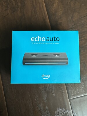 Amazon Alexa Echo Auto For Vehicle Hands Free Smart Assistant Bluetooth 1st Gen