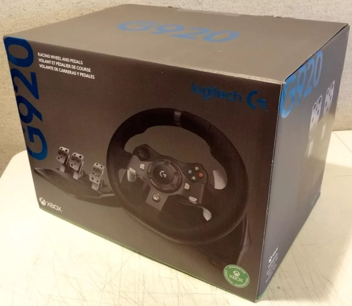 Volante Logitech G920 Driving Force Compatible Con Pc Usb Y