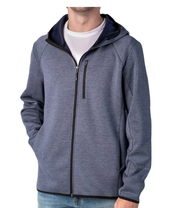 NEW Zeroxposur Men's Full Zip Lightweight Tech Hoodie Size Medium $80 Retail