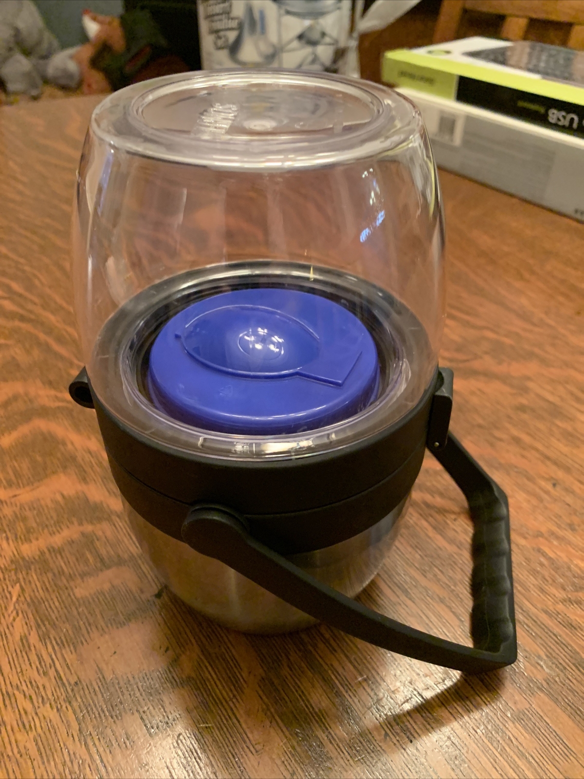 Thermos 36oz Dual Compartment Food Lunch Container Stainless Steel