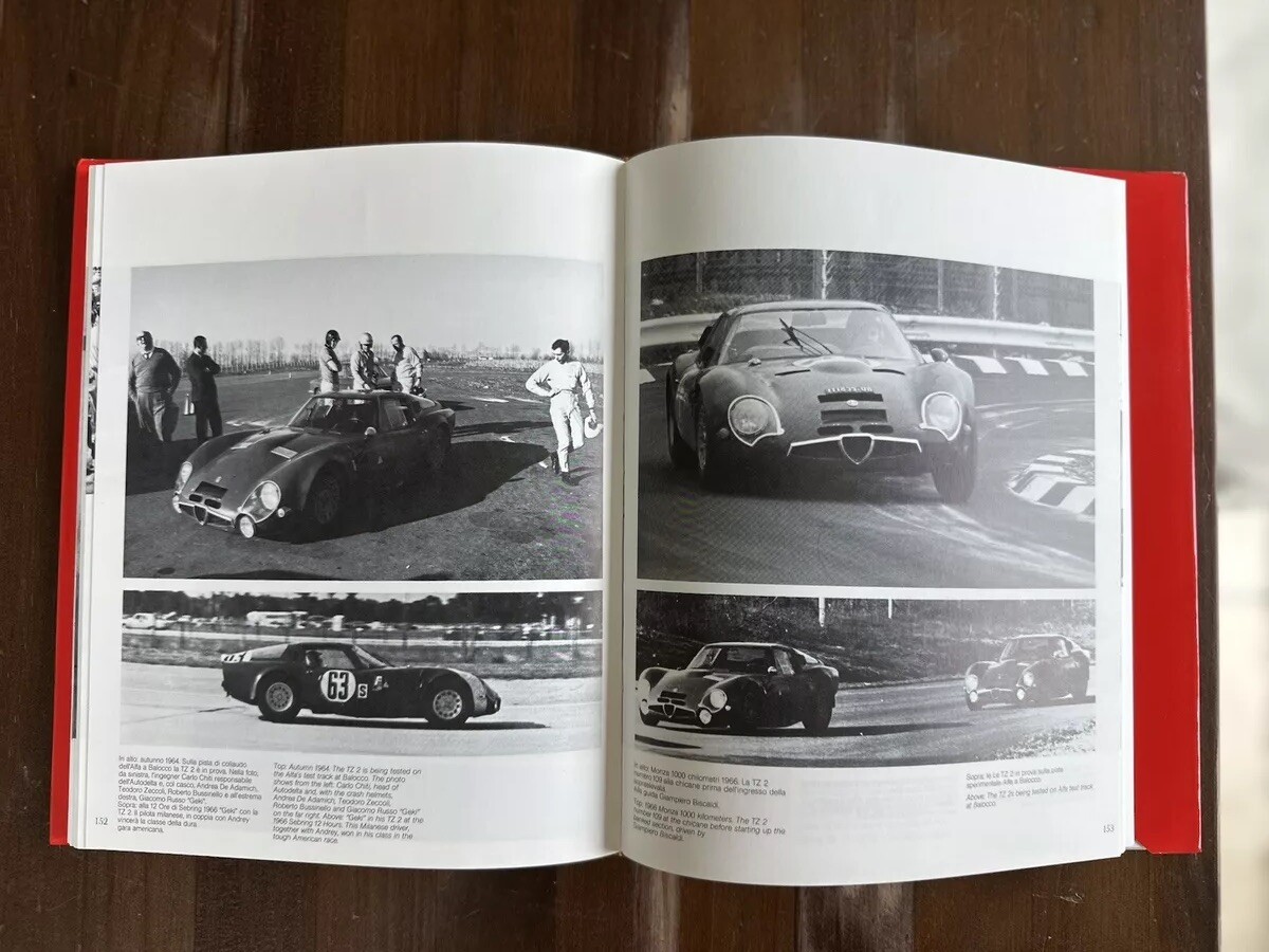 希少 洋書 Alfa Romeo-Zagato SZ TZ 解説 写真集 ALFA ROMEO ZAGATO SZ TZ by Marcello Minerbi - English & Italian