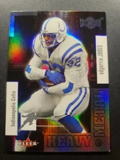 EDGERRIN JAMES 2000 FLEER METAL HEAVY METAL 7 INDIANAPOLIS COLTS HURRICANES