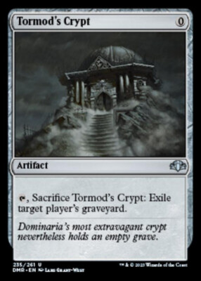 FOIL  3x Tormod's Crypt  x3 - Dominaria Remastered (DMR)