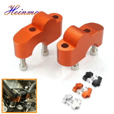 Für 2017-2022  DUKE 390 Motorradlenker Handle Bar Fat Bar Riser Mount Clamp
