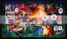 One piece - Sanji Luffy Zoro Playmat Mouse pad