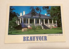 Beauvoir Jefferson Davis Shrine Biloxi Mississippi Postcard PC6