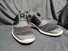 Puma Ignite 192245-02 Gray & Black Mens Spikeless Golf Shoes Sz 8, Waterproof