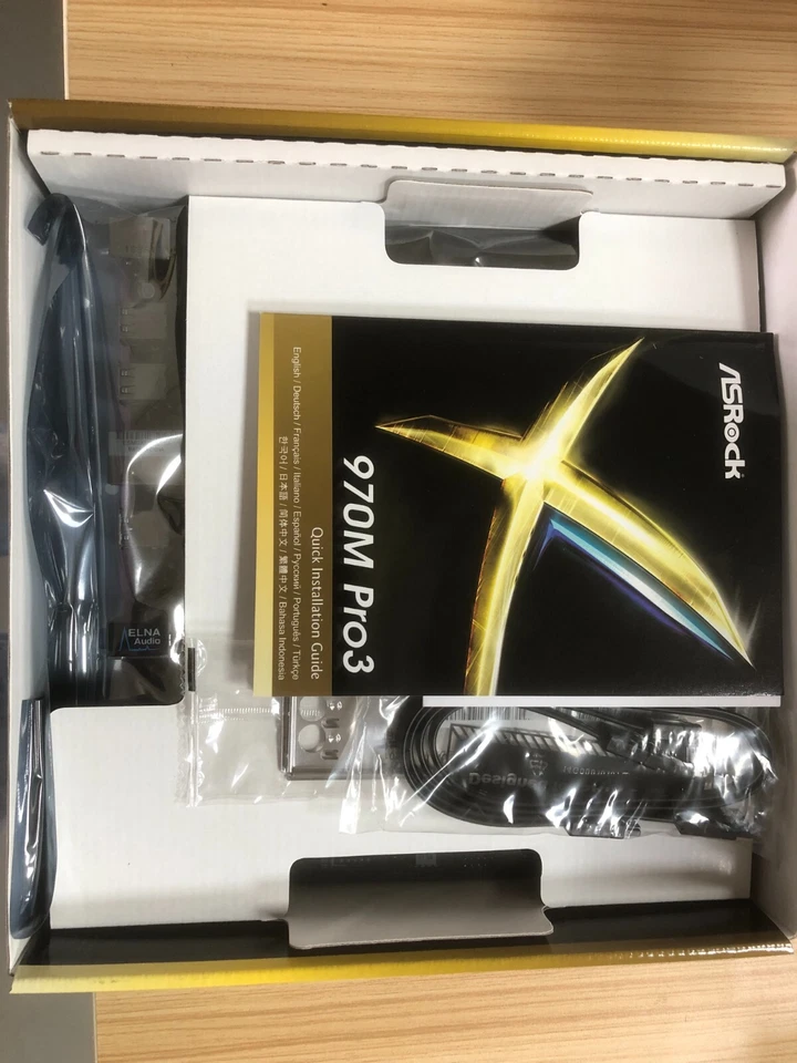 Brand-new ASROCK 970M PRO3 Motherboard AMD 970 AM3+ DDR3 MATX Motherboard Tested - Image 3 of 4