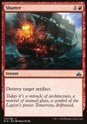 MTG Magic the Gathering Shatter (114/219) Rivals of Ixalan LP