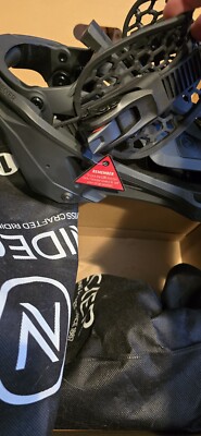 NIDECKER Supermatic Step In Bindings Black First Gen LARGE | eBay