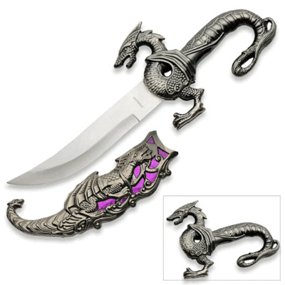 Purple Dragon Fantasy Dagger