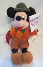 DISNEY STORE MICKEY MOUSE A CHRISTMAS CAROL BOB CRATCHIT 9" PLUSH BEAN BAG