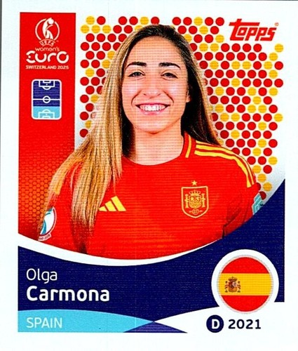TOPPS UEFA WOMEN´S EURO SWITZERLAND 2025 STICKERS PARTE 1 (1 - 236) - Imagen 99 de 237