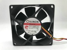 SUNON 8025 KDE1208PTV1 DC12V 1.9W 8cm 3-wire cooling fan