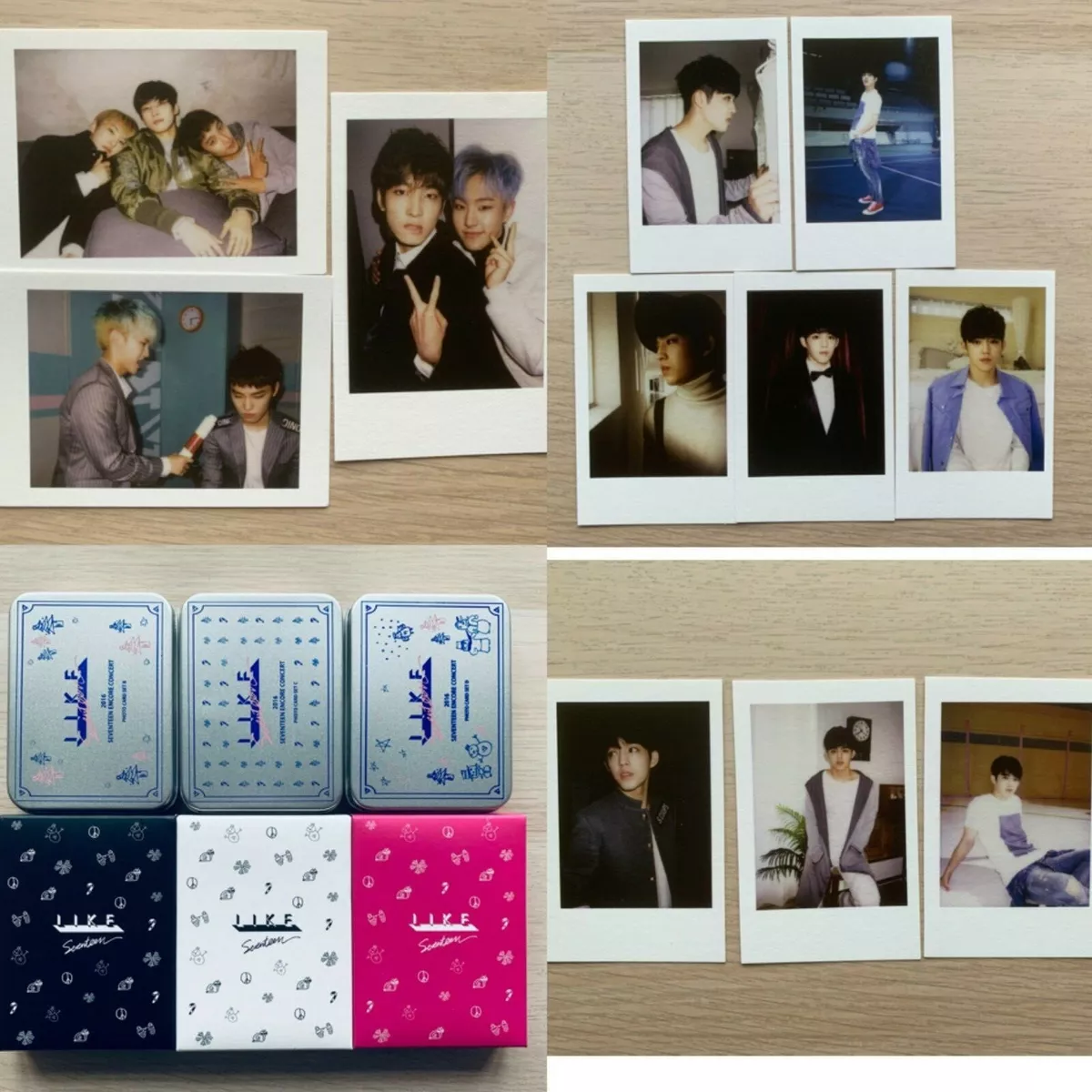 SEVENTEEN  Boys Wish Encore Concert Photocard Set B C & D select  option