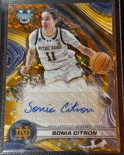 2024-25 Bowman's Best University Sonia Citron Auto Gold Geo Refractor 46/50