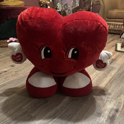 Dandee Collectors Plush Heart I Love You This Much 21  Tall Valentines
