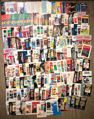 Atari 2600 manuals, catalogs, comics -  updated listing with rares and uncommons