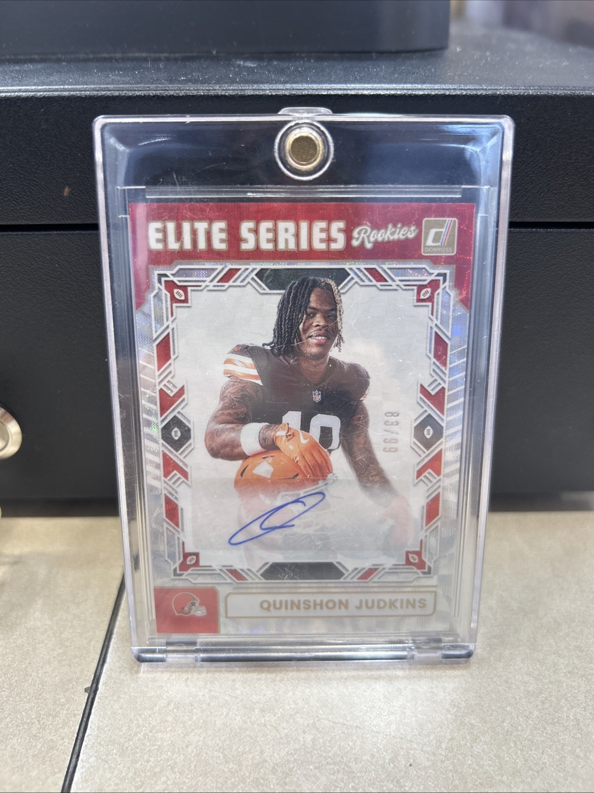 Quinshon Judkins Donruss Elite Series Rookies Auto /99 2025 🐶