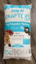 Poly-Fil Crafter’S Choice Dry Polyester Packing Fiber Fill Doll Making