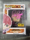 Super Saiyan Rosé Goku Black Funko Pop #260 Hot Topic Exclusive Signed COA