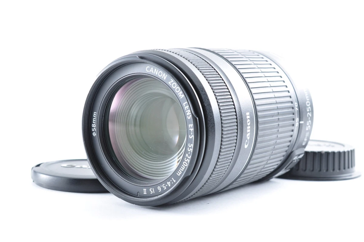 Canon EF-S 55-250mm Focal Camera Lenses for sale | eBay