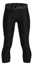 Under Armour Boy's UA Heatgear Armour 3/4 Leggings Black 1361741-001
