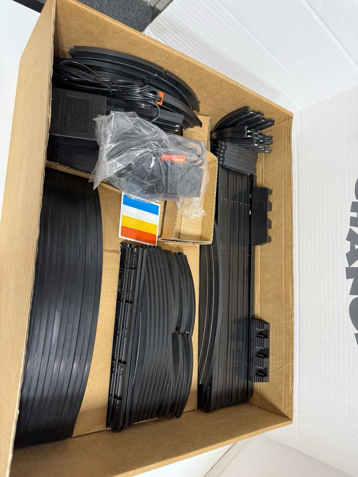 SLOT CARS TOMY TEAM AFX SUPER INTERNATIONAL RACE SET HO SCALE ROAD RACING