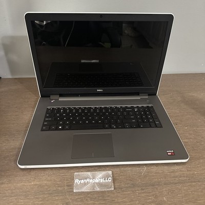 Dell Inspiron 17  Laptop AMD A8 No RAM No HDD - For parts or repair READ!