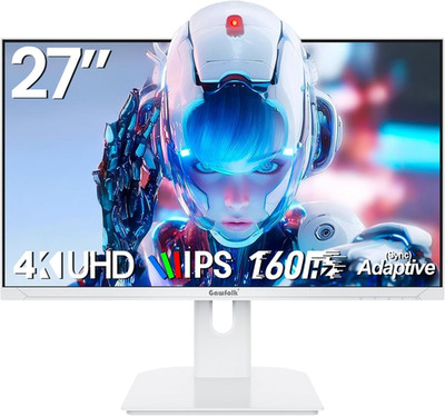 Gawfolk 27 Zoll 4K Gaming Monitor IPS, PC Bildschirm 160Hz UHD 3840 X 2160P, Com