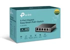TP-Link 5 Port Gigabit PoE Switch 4 PoE 65W Easy Smart Plug & Play