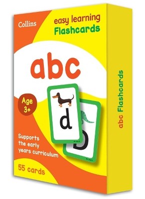 abc Flashcards (Cards) Collins Easy Learning Preschool