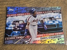2025 Topps All-Star Game #CS-6 Darryl Strawberry Classic Swings Insert Nmmt
